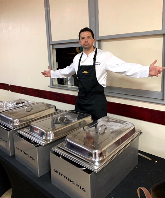 A Hog Roast Newbie At Hog Roast Gravesend Spitting Pig Kent